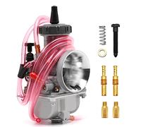 PWK 38mm Carburetor Motorcycle Racing Carb Universal For 350cc to 450cc Pit Dirt Bike Motocross Enduro On/Off Road ATV Quad Scooter (38mm)