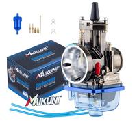 PWK Carburetor 34mm Carb High-Performance Motorcycle Carburetor with Carb Jets for 125cc to 250cc Engine Racing ATV Parts Kart Off Road Scooters 2T 4T Engine Motocross Scooter