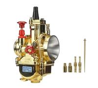 PWK Motorcycle Carburetor 24 26 28 30 32 34mm 50cc-250cc 2T 4T 1Pcs(PWK 34MM-GOLD)