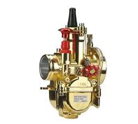 PWK Universal Motorcycle Carburetor 24 26 28 30 32 34mm For 50cc-250cc 1Pcs(PWK 24MM-GOLD)