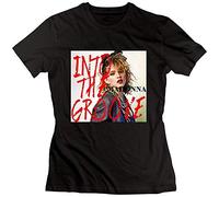 PWlZ David Women's Sean Penn Madonna Louise Ciccone T Shirts （Size:L