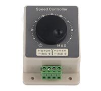 PWM DC Motor Governor 12V 24V 36V 48V 20A High Power Speed Controller with Reversible Direction, Screw Terminal Wiring, for DIY Robotics, Electric Vehicles & Industrial Fans