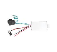 PWM DC Motor Speed Controller Infinitely Forward Reverse Switch Motor Governor DC9-60V 20A for Brush Motor Speed Control Aluminum Alloy