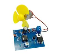 PWM DC Motor Speed Controller Module, Compact 4x5.5cm DIY Kit with Variable Resistor for Electronics Training & Hobby Projects