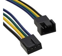 kenable PWM Fan Extension Cable 4 Pin Male Plug to Female Socket 30cm Lead
