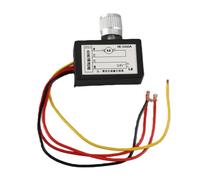 PWM Motor Speed Controller 60W Electronic Speed Regulator Switch for Fan Heater Control, 18-30V Input, 0-24V Output, 10%-100% Adjustment Range, Brass & Plastic
