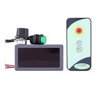 PWM Motor Speed Controller Digital Display Infrared Remote Control Industrial Grade Touch Button Wide Voltage 6V 30V for DIY Robotics Electric Vehicles