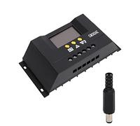 PWM Solar Charge Controller LCD Display Intelligent PWM Solar Panel Regulator with Thermal Sensor