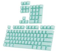PWNAGE Full PBT Keycap Set - Double Shot PBT Shine Through Full Keyboard Keycaps (Mint)