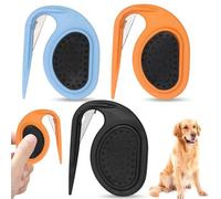 Pwocvoe 3PCS Pet Knotting Comb,De Knotting Comb for Dog Cats,Matt Splitter with Steel Blade,Pet Dematting Comb Knotting Combs Hair Removal Pet Grooming Brush,Grooming Knife for Long-Haired Pets