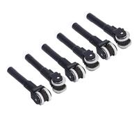 Pwocvoe 6PCS Replacement Flint Wheel, Flint System Replacement Spare Stem Flints Barrel Parts Wheel Flint Ignition Component Replacement Parts for Lighters Fix Ignition Issue