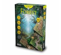 PWORK WARGAMES The Forest - RPG Modular Map Tiles - Double Face Cardboard Tiles