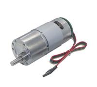 PWQBABJWL 37GB 545 Gear Motor Encoder DC 6V 12V 24V high Torque Encoder Motor Metal Reversible Gear Motor Reducer(6v,Reduction ratio 506)