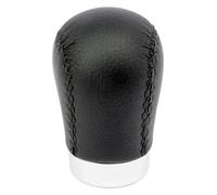 +PWR Car Parts Universal Gear Shift Knob Short Class Model Black Leatherette with Black Stitching. with 30 mm Trigger. Elegant and Sporty Design.
