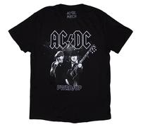 PWRD-UP B&W Photo EU Tour ´24 Back Print T-Shirt AC/DC Black XXL