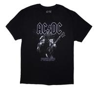 PWRD-UP B&W Photo T-Shirt AC/DC Black XL