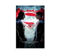 pwscar Batman V Superman Dawn of Justice Canvas Poster Bedroom Decor Landscape Office Room Decor Gift 12x18inch(30x45cm)