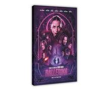 pwscar From The World of John Wick- Ballerina Canvas Poster Wall Art Decor Print Picture Paintings for Living Room Bedroom Decoration 08x12inch(20x30cm)