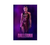 pwscar From The World of John Wick - Ballerina Canvas Poster Wall Art Decor Print Picture Paintings for Living Room Bedroom Decoration 08x12inch(20x30cm)