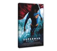 pwscar Superman Returns Canvas Poster Wall Art Decor Print Picture Paintings for Living Room Bedroom Decoration 08x12inch(20x30cm)