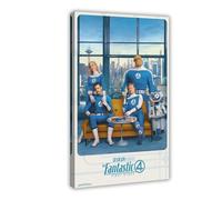 pwscar The Fantastic Four First Steps Canvas Poster Wall Art Decor Print Picture Paintings for Living Room Bedroom Decoration 08x12inch(20x30cm)