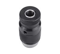 Pwshymi 0-13mm 1/2" Steel Self-Tightening Keyless B16 Chuck, Durable Design for Enhanced Torque Control, Suitable for Electric Drills and Lathes, 1pc