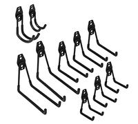 Pwshymi 10Pcs Garage Hook Set Heavy Duty Storage Hanger for Organizing Bikes Tools Sports Equipment At Home