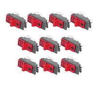 Pwshymi 10Pcs On Off Stop Switch Durable Chainsaw Accessories Easy Installation for 137 142 50 51 55 1.9oz Plastic