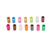 Pwshymi 14 Pcs Pen Adapter Set, Durable ABS Marker Adapter Holders, Precision Alignment for Explore and Maker Machines, Multi-Color Identification