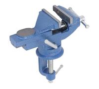 Pwshymi 2 3/4in Bench Vise Sturdy Durable Multifunctional Clamp for Woodworking Projects Steel 360 Degree