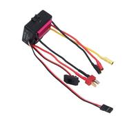 Pwshymi 35A Brushless Electronic Speed Controller for RC Car Boat Excellent Startup Safe to Use, for 1/14 1/16 /18 RC Car Aluminum Alloy