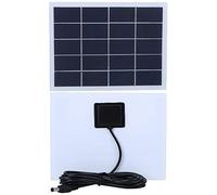 Pwshymi 3W Polycrystalline Silicon Solar Panel Charger Efficient 5V Output for Outdoor Projects Camping and DIY 170x130mm
