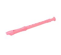 Pwshymi ABS Recorder Instrument, Educational Soprano Recorder for Kids, Cultivating Musical Interest, Suitable for Kindergartens and Schools, Made of Durable ABS Material (Pink)