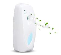 Pwshymi Automatic Sprayer, Wall Mounted Fragrance Dispenser with Timed Light Perception for Bathroom Toilet