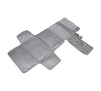 Pwshymi Baby Changing Mat Foldable Portable Diaper Pad with Handle for Travel Super Easy Changing on the Go Nonwovens 1 Unit (Grey)