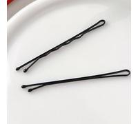 Pwshymi Black One Word Clip Stylish Multi-Functional Bangs Hairpin for