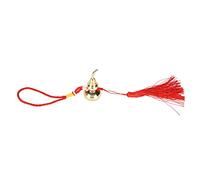 Pwshymi Brass Gourd Pendant, 7.5cm Decorative Charm