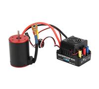 Pwshymi Brushless Motor 3650 2300KV with 60A ESC Programming Card for 1/8 1/10 RC Cars Optimal Smoothness and Power Utilization