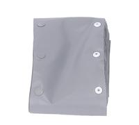 Pwshymi Cable Sleeve Snap Button 100mm Width Insulating Wire Sheathing for Electronics Equipment PVC Material 1 Unit (10M)
