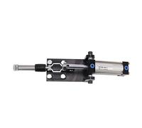 Pwshymi Cylinder Pneumatic Clamp Strong Control Auto Toggle Clamp for Industrial Use Carbon Steel 12.7 X 3.7 X 2.8in