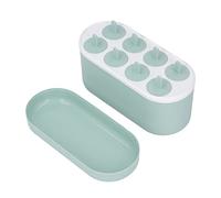 Pwshymi DIY Ice Cream Mold Maker 8 Hole Design for Home Use, Safe and Durable PP Material, Perfect for Parties and Gatherings