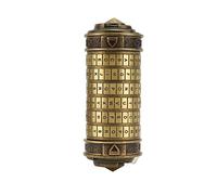 Pwshymi DIY Letter Password Lock Romantic Combination Lock for Jewelry Storage Compact Green Bronze 2 Units