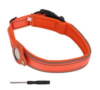 Pwshymi Dog Collar Anti Lost Durable Reflective Tracking for Hiking Climbing Jogging Nylon 1 Pack (XL)