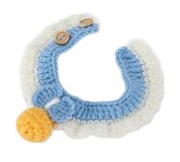 Pwshymi Duck Collar Adjustable Neckerchief for Pet Ducks and Geese Soft Wool Material Decorative Accessory for Christmas Birthday 5.9in to 13.8in (XS)