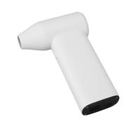 Pwshymi Electric Air Duster Portable Strong 130000RPM Compressed Blower for Computer Car Home Office Gray (White)