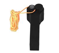 Pwshymi Electric Rope Launcher Propeller Compact Portable Cat Toy for Adults with Smooth Glide Outdoor Fun (Black)