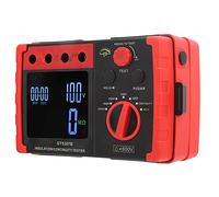Pwshymi GT5307B Digital Insulation Resistance Tester, High Voltage Megohmmeter, Accurate Resistance Meter for Electrical Equipment Testing, Durable ABS Material