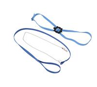 Pwshymi Harness Leash Adjustable Soft and Comfortable Pet Harness for Reptiles with Traction Rope and Collar (Small)