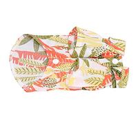 Pwshymi Hawaii Style Pet Shirt Cool Coconut Leaf Print Soft Cotton for Summer Activities Pet Clothing 1 X Shirt (L)
