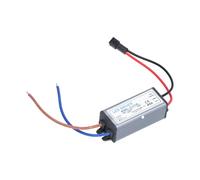 Pwshymi LED Driver 300mA and Compact Power Supply Adapter for LED Light Strips and Panels Aluminum 1 Unit